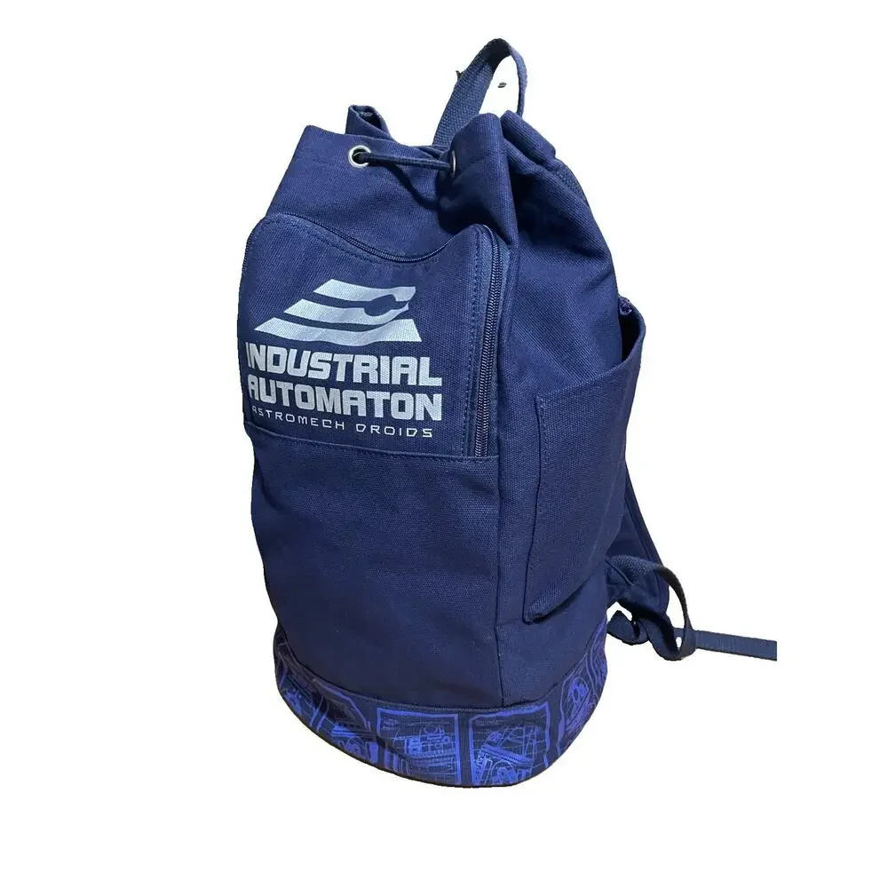 Star Wars Galaxy's Edge Droid Depot Industrial Automaton Blue Backpack Park Bag